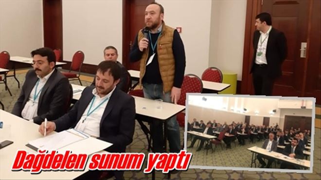 Başkan Dağdelen sunum yaptı