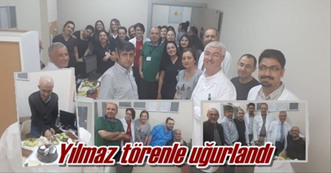 Yılmaz törenle uğurlandı