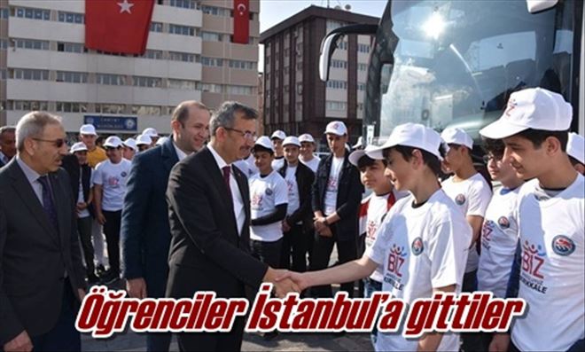 Öğrenciler İstanbul´a gittiler