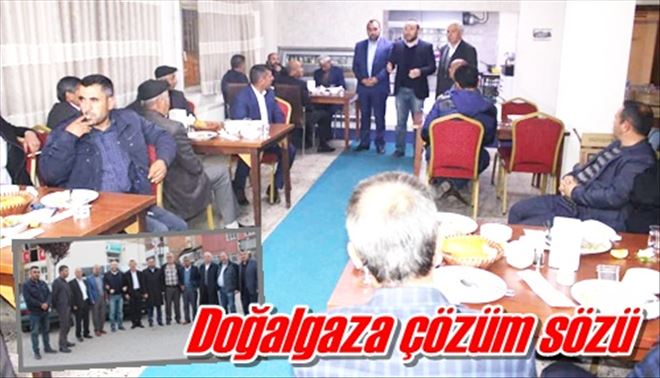 Doğalgaza çözüm sözü