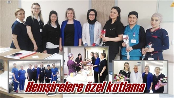 Yaşam Hastanesi´nde Hemşirelere özel kutlama 