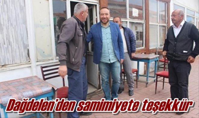 Dağdelen´den samimiyete teşekkür