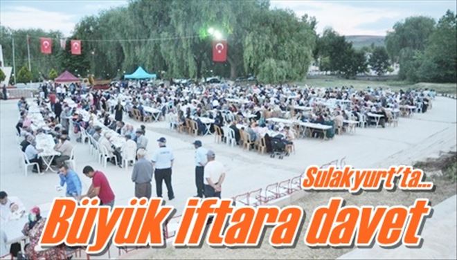 Büyük iftara davet