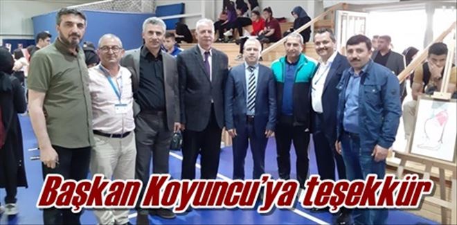 Başkan Koyuncu´ya teşekkür