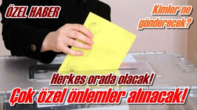 Özel önlem alınacak!