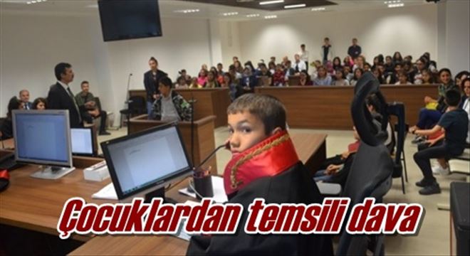 Çocuklardan temsili dava