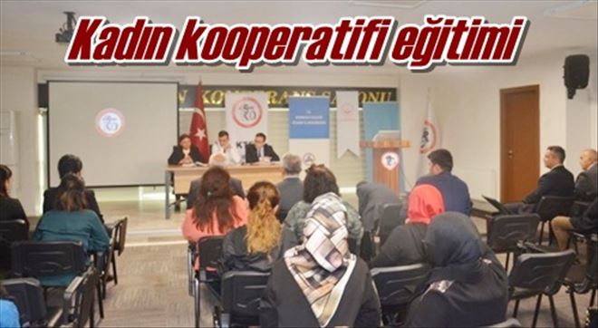 Kadın kooperatifi eğitimi