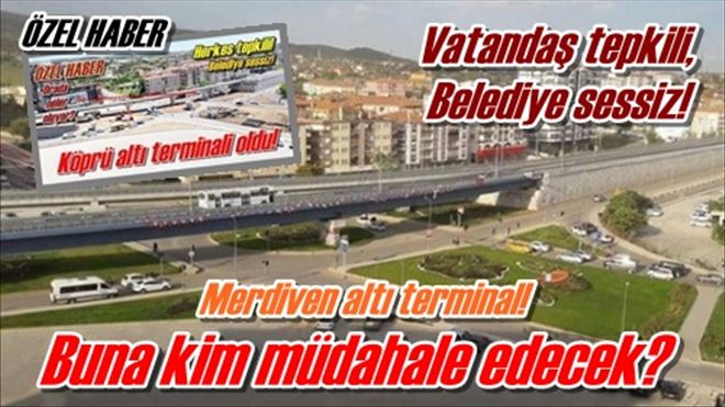 Merdiven altı terminal!