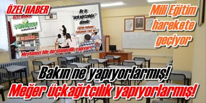 Mili Eğitim harekete geçiyor