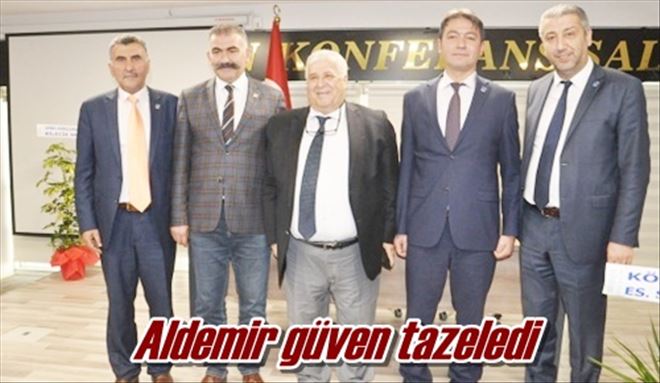 Aldemir güven tazeledi