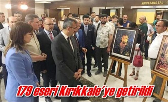 179 eseri Kırıkkale´ye getirildi