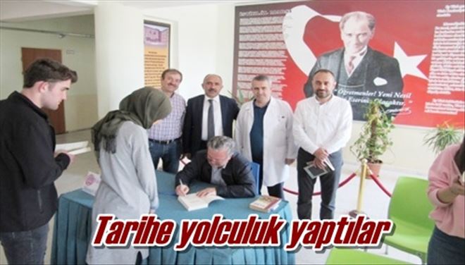 Tarihe yolculuk yaptılar