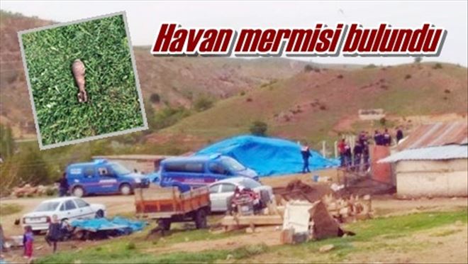 Havan mermisi bulundu