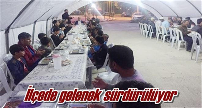 Sulakyurt´ta her gün 500 kişiye iftar