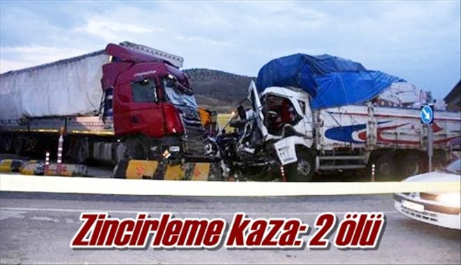 Zincirleme kaza: 2 ölü