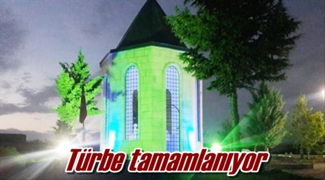 Türbe tamamlanıyor