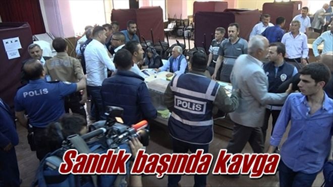 Sandık başında kavga