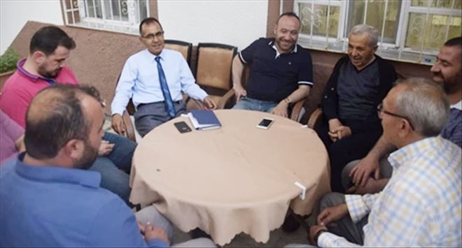 Yıldırım´ı evinde ziyaret etti