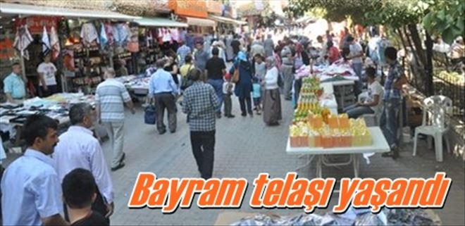 Bayram telaşı yaşandı