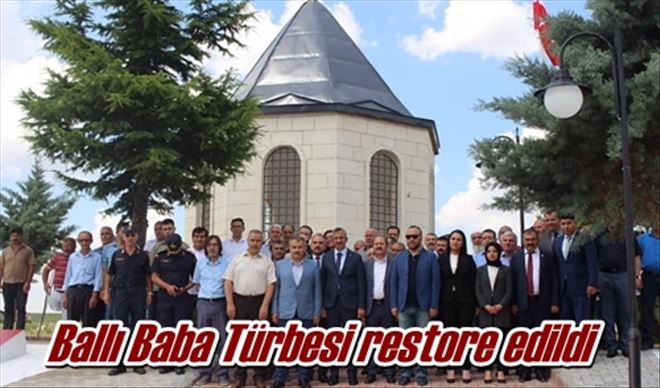 Ballı Baba Türbesi restore edildi