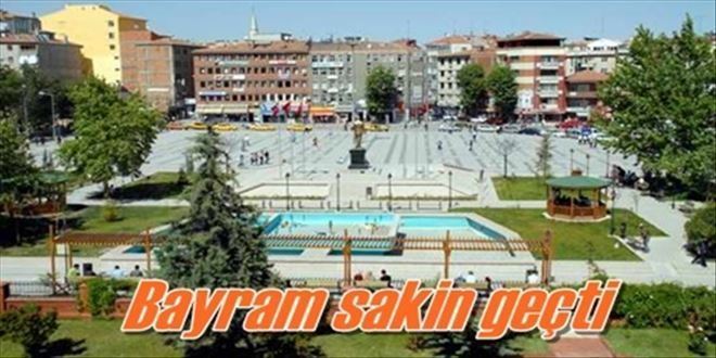 Huzurlu bir bayram yaşadık