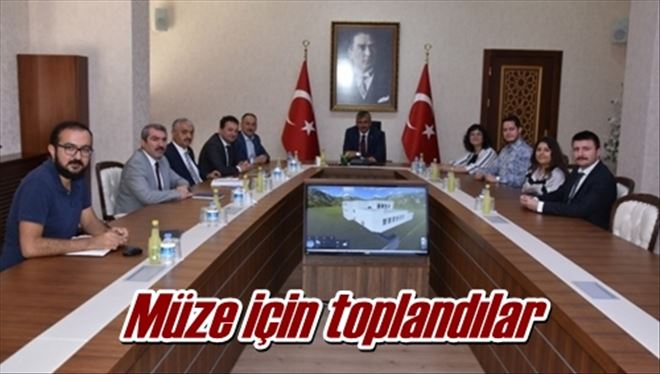 Müze için toplandılar