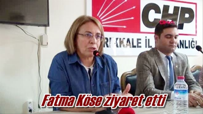 Fatma Köse ziyaret etti
