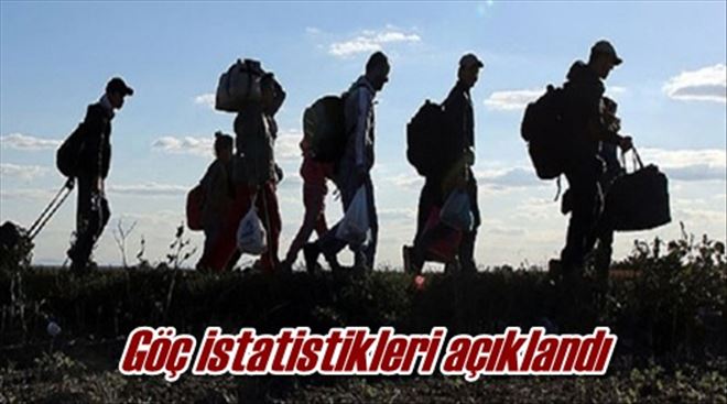 Göç istatistikleri açıklandı