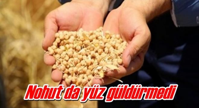 Nohut da yüz güldürmedi