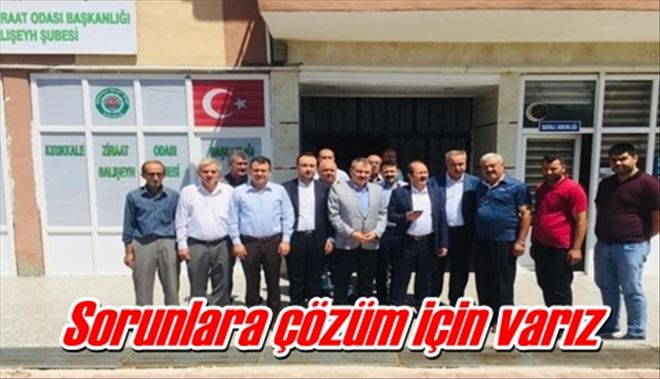 Sorunlara çözüm için varız