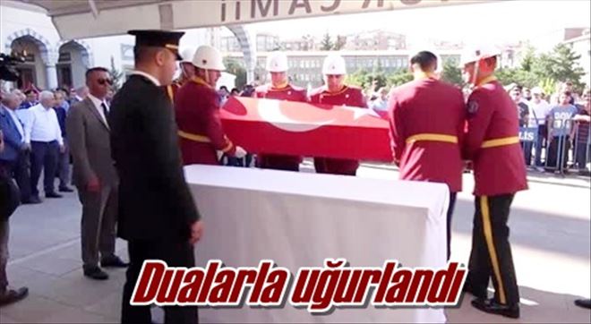 Dualarla uğurlandı