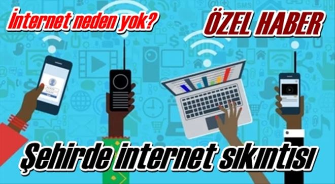 İnternet neden yok?