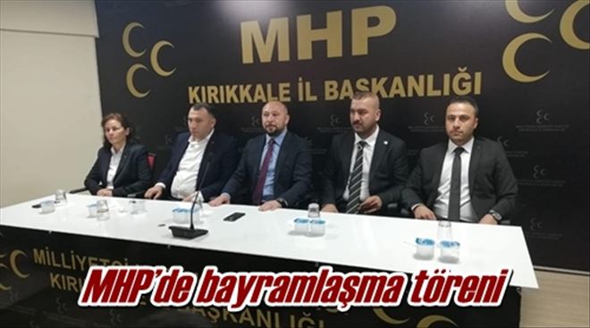 MHP´de bayramlaşma töreni