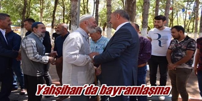 Yahşihan´da bayramlaşma 