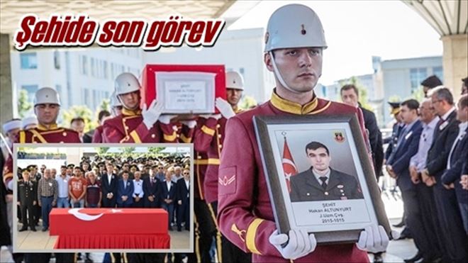 Şehide son görev