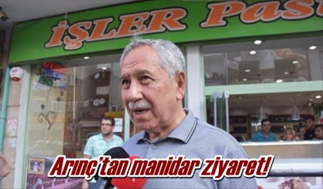 Arınç´tan manidar ziyaret!