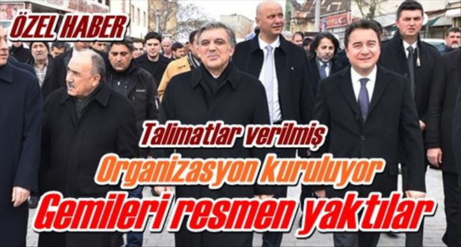 Talimatlar verilmiş