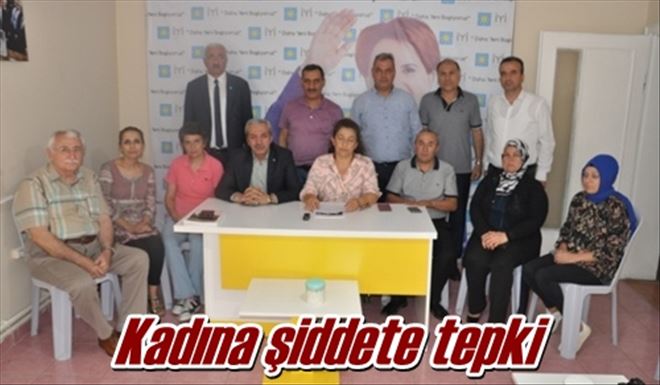 Kadına şiddete tepki