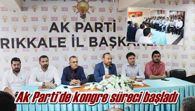 Teşkilat toplantısı yapıldı