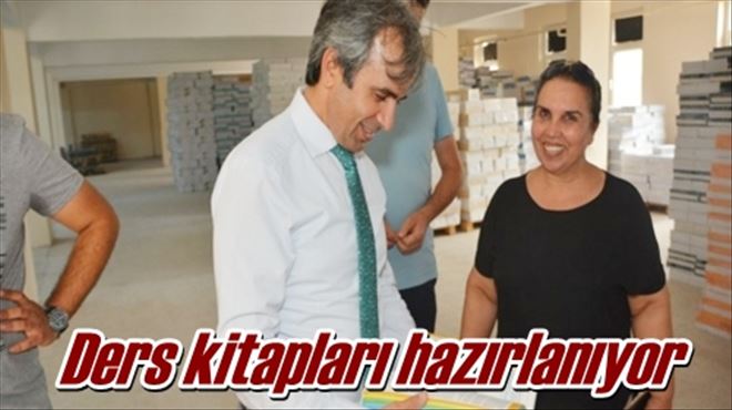 Ders kitapları hazırlanıyor