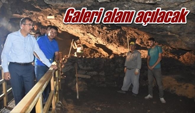 Galeri alanı açılacak