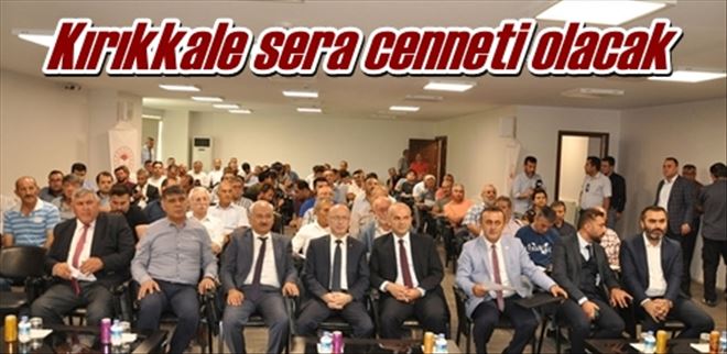 Kırıkkale sera cenneti olacak 