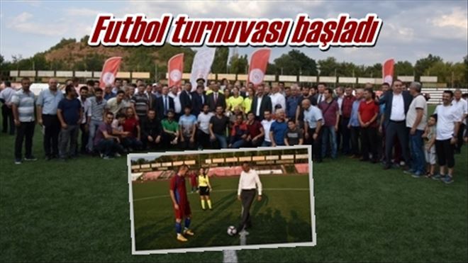 Futbol turnuvası başladı