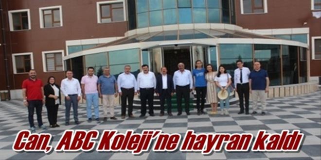 Can, ABC Koleji´ne hayran kaldı