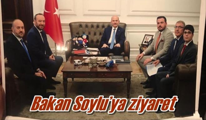 Bakan Soylu´ya ziyaret