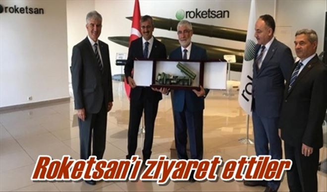 Roketsan´ı ziyaret ettiler