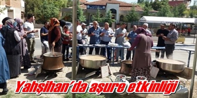 Yahşihan´da aşure etkinliği