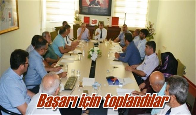 Başarı için toplandılar