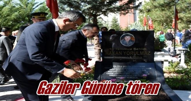 Gaziler Gününe tören