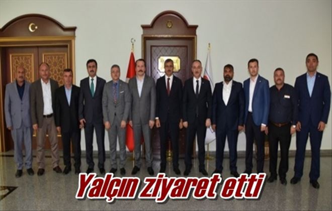 Yalçın ziyaret etti